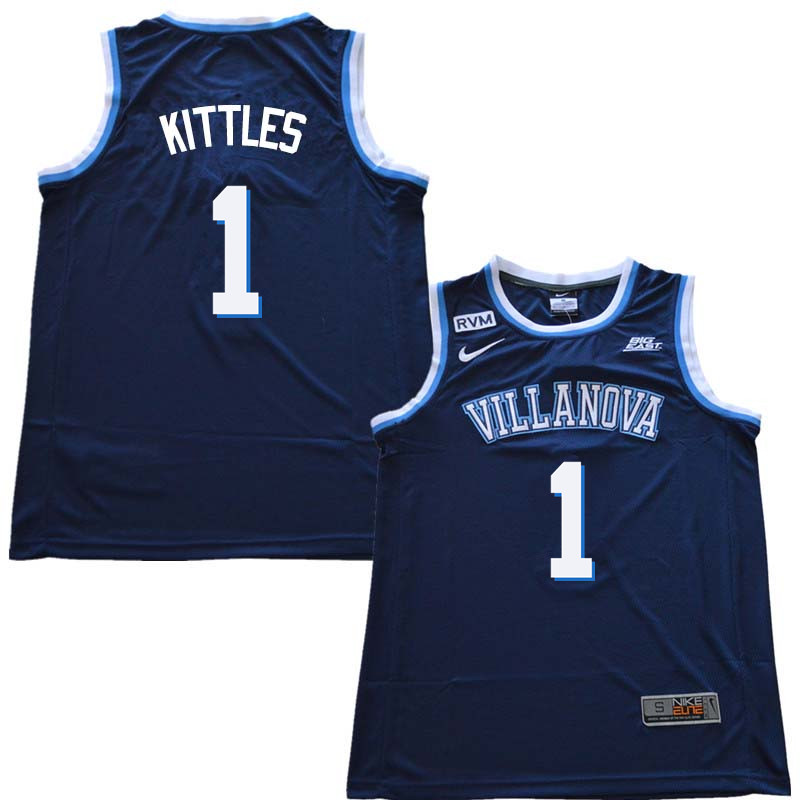 2018 Men #30 Kerry Kittles Willanova Wildcats College Basketball Jerseys Sale-Navy